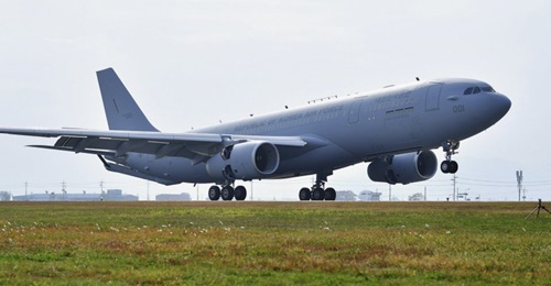 The Republic of Korea Air Force received its first Airbus A330 MRTT on 30 Janaury. The remaining three are set to arrive before the end of the year.