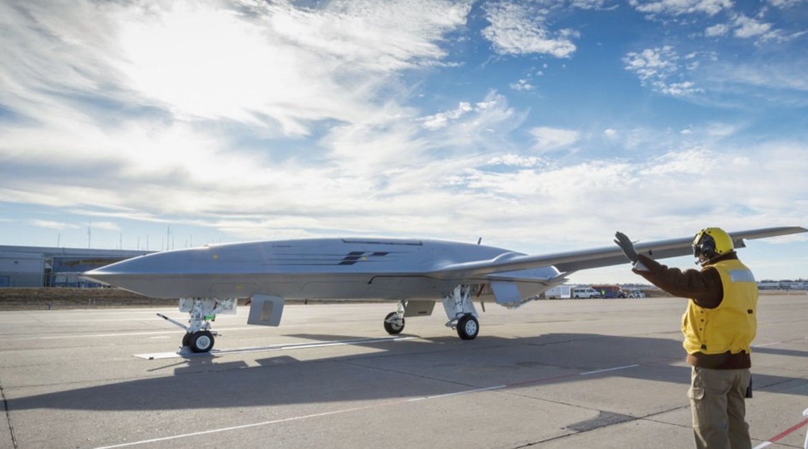 A dedicated carrier-based aerial refuelling tanker such as the MQ-25A could enable USN carrier air wing aircraft to reach combat air patrol stations 1,000 n miles from the carrier and conduct long-range attacks.