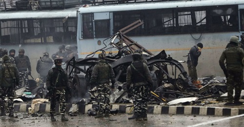 Dozens of Indian paramilitary personnel were killed on 14 February as a result of a suicide car bombing in Indian-administered Kashmir.