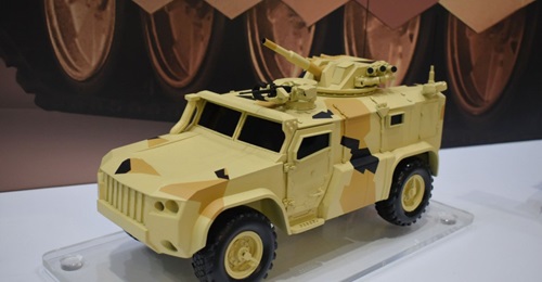 The model of the 82 mm Drok.