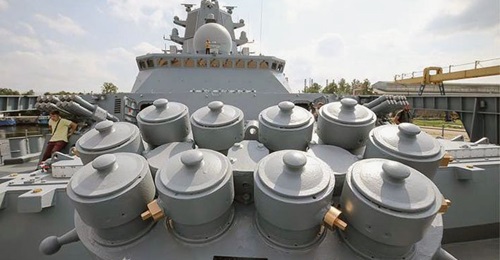 The VMF has completed trials of the Poliment-Redut shipborne SAM system for Project 22350-class frigates.
