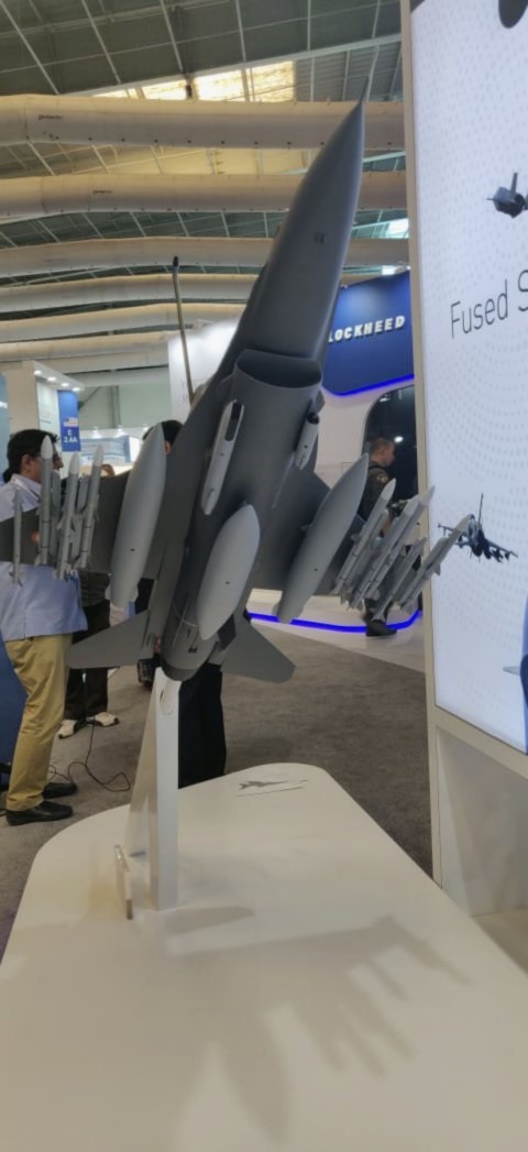Lockheed Martin revealed a model of the F-21 for India at the Aero India Airshow 2019.