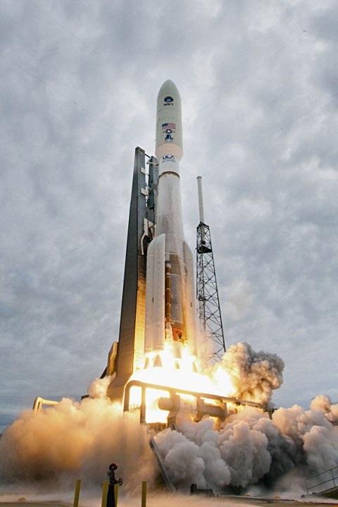 US President Trump on 19 February authorised steps towards creating an independent space force. This force will eventually manage space acquisition for capabilities such as launch. Pictured here is United Launch Alliance's Atlas V.