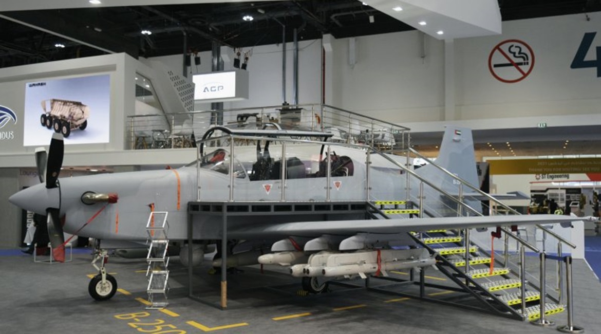 Calidus displayed the B-250 at IDEX 2019, and will be marketing it to Saudi Arabia and the region.