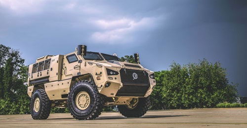 Paramount Group launched an all-new Mbombe 4 at IDEX 2019, receiving a contract at the show for the vehicle.