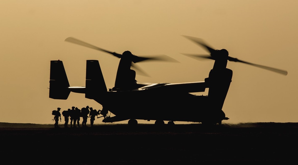 Interest in the V-22 Osprey is continuing to grow in the Middle East, as forces look to deploy expeditionary operations.