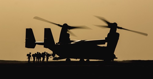 Interest in the V-22 Osprey is continuing to grow in the Middle East, as forces look to deploy expeditionary operations.