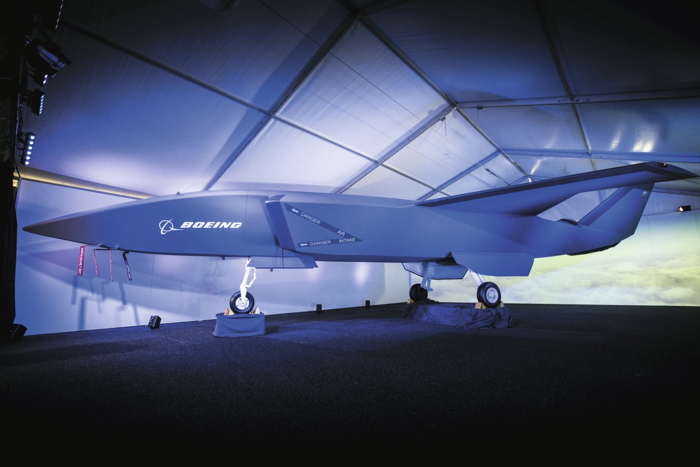 The BATS was revealed during the Avalon Airshow on 27 February. (Boeing)