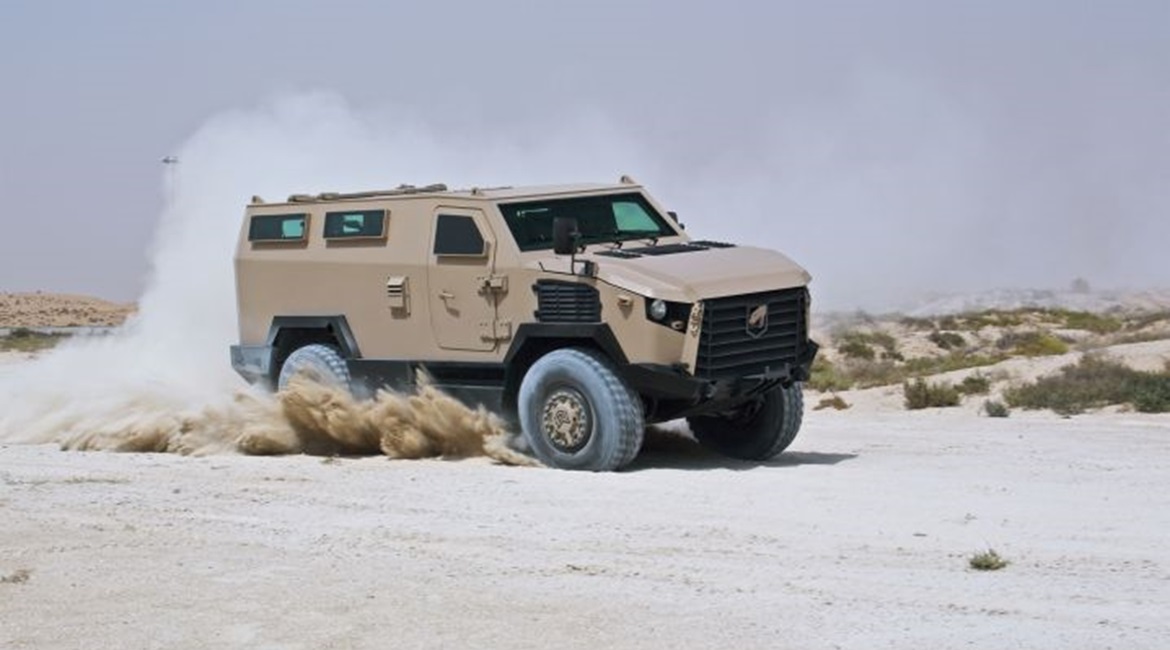 The Viper 4×4 MRAP was designed by Mobile Land Systems for use in high ambient temperatures.