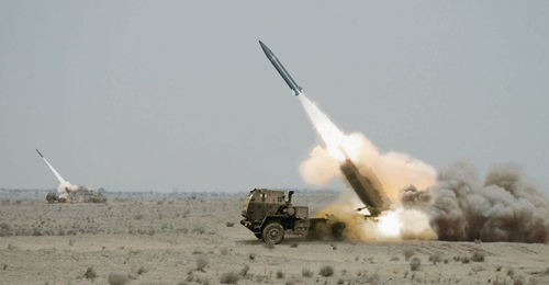 A rendering of Lockheed Martin's expected offering for the US Army's PrSM programme. PrSM is currently capped at 499 km to keep it from violating the INF treaty.