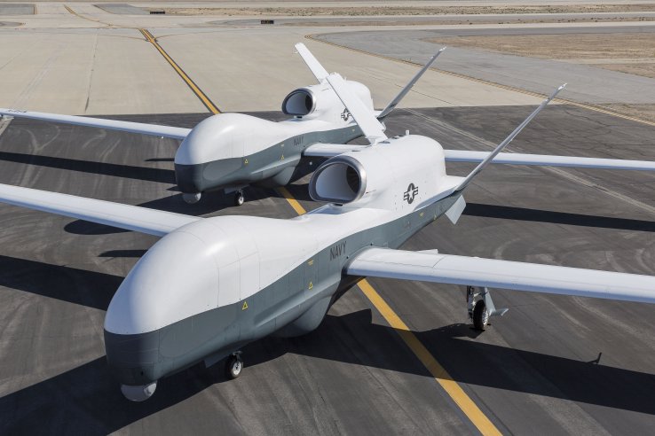 Northrop Grumman has signed a deed with the Australian government, committing to involving local companies on programmes including the MQ-4C Triton unmanned aerial vehicle (pictured). (Northrop Grumman)