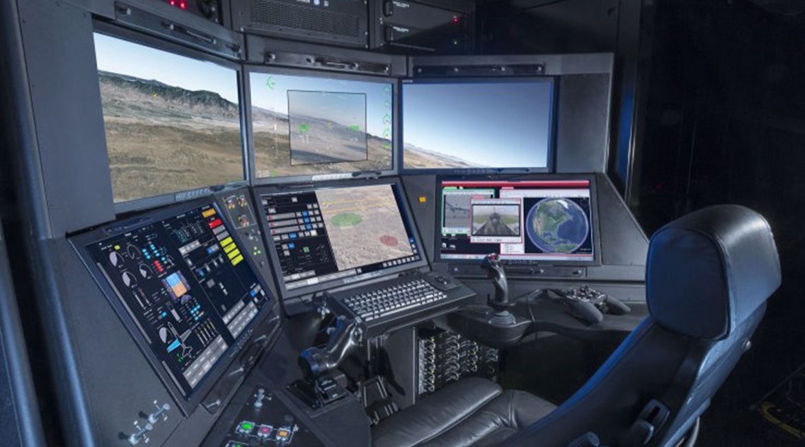 GA-ASI is developing its Block 50 Ground Control System (pictured) for the US Air Force.