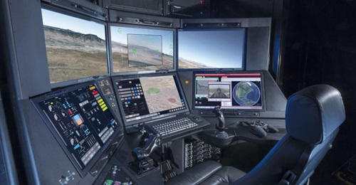 GA-ASI is developing its Block 50 Ground Control System (pictured) for the US Air Force.