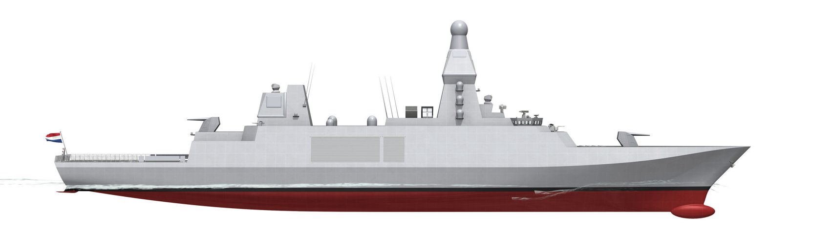 The DMO and Thales announced on 28 February that they are developing the AWWS for RNLN and Belgian navy M-frigates. (DMO)