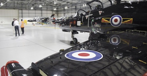 The RAF has 28 Hawk T2 aircraft located at RAF Valley in Wales, which Ascent operates for the fast jet portion of the UKMFTS [pilot training programme.