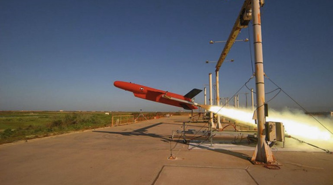 A BQM-177A Subsonic Aerial Target is launched from Point Mugu, California.