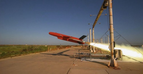 A BQM-177A Subsonic Aerial Target is launched from Point Mugu, California.