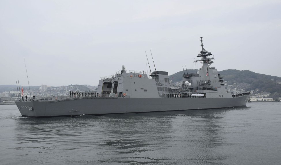 The JMSDF commissioned on 27 February its second Asahi-class destroyer in a ceremony held in Nagasaki Prefecture (MHI)