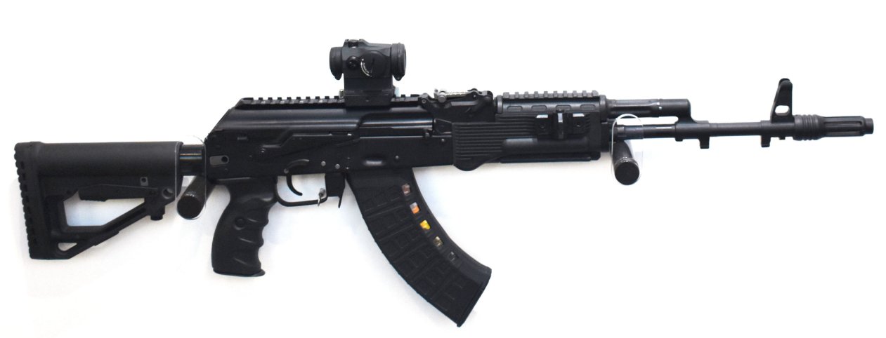 The Indian government inaugurated a manufacturing plant in Korwa on 3 March to licence-build 750,000 units of the Kalashnikov AK-203 7.62 mm assault rifle (seen here) for the Indian military. (Dmitry Fediushko)