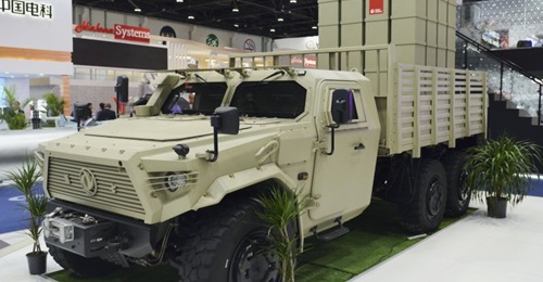 At IDEX 2019 Poly Defence showcased a 6×6 tactical missile system that is set to be adopted by the Chinese military, according to a company official.