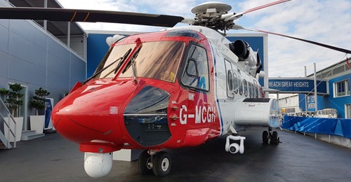 Seen at the Farnborough Airshow in 2018, the S-92 is to be offered in an enhanced configuration. Retrofitted aircraft will be designated S-92A+, while new-builds will be S-92B.