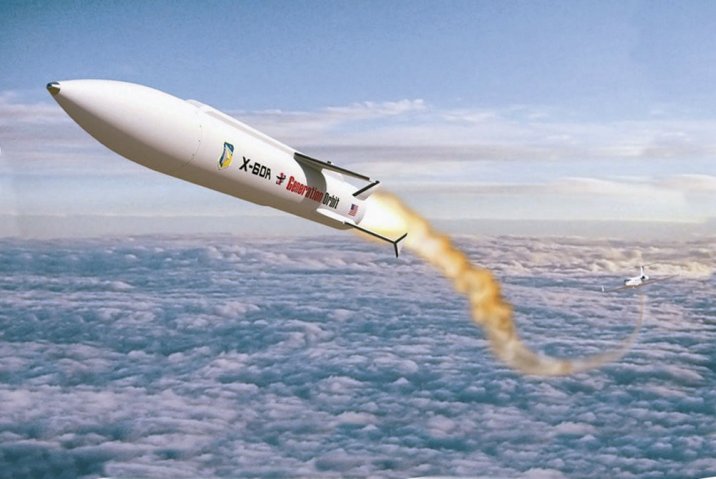 The X-60A hypersonic flight research vehicle is designed to provide affordable and regular access to high dynamic pressure flight conditions above Mach 5. (Generation Orbit Launch Services)