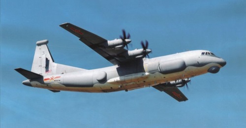 Chinese broadcaster CCTV showed images in early March of an ECM variant of the Shaanxi Y-9 aircraft.