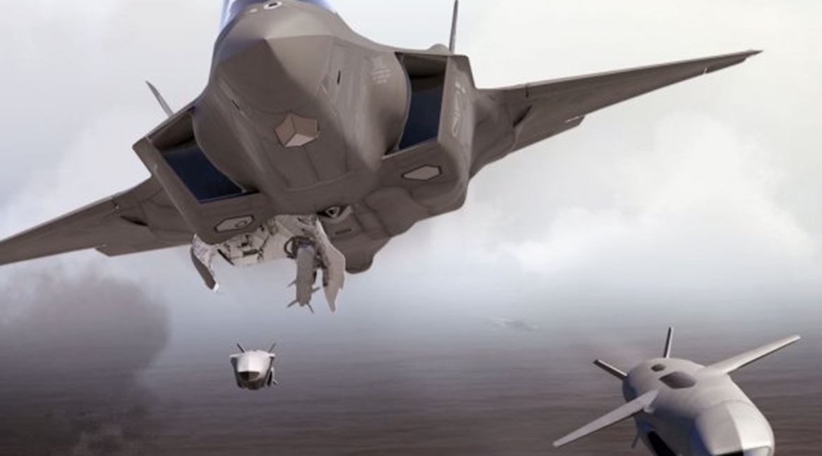Computer-generated imagery showing an F-35 releasing Joint Strike Missiles (JSMs). Kongsberg announced on 11 March that it had signed a contract to provide an undisclosed number of JSMs for Japan's growing F-35 fleet.