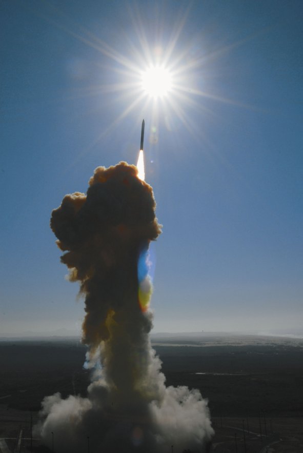 Improving the GMD system has been the Pentagon's top missile defence priority. It now has its full complement of 44 interceptors and is to get 20 more. (MDA)