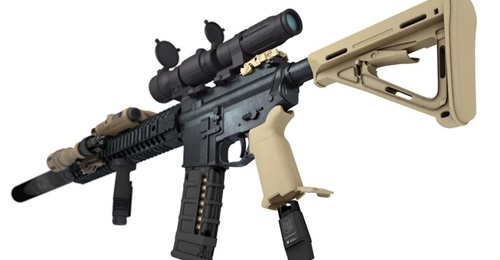 Secubit's Smart Counter, which can be inserted into the pistol grip of an assault rifle, can augment existing BMS solutions such as USSOCOM's ATAK.