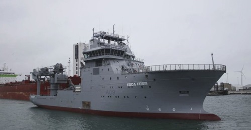 The future HMNZS 
        
        , seen here in Royal New Zealand Navy livery and hull number.