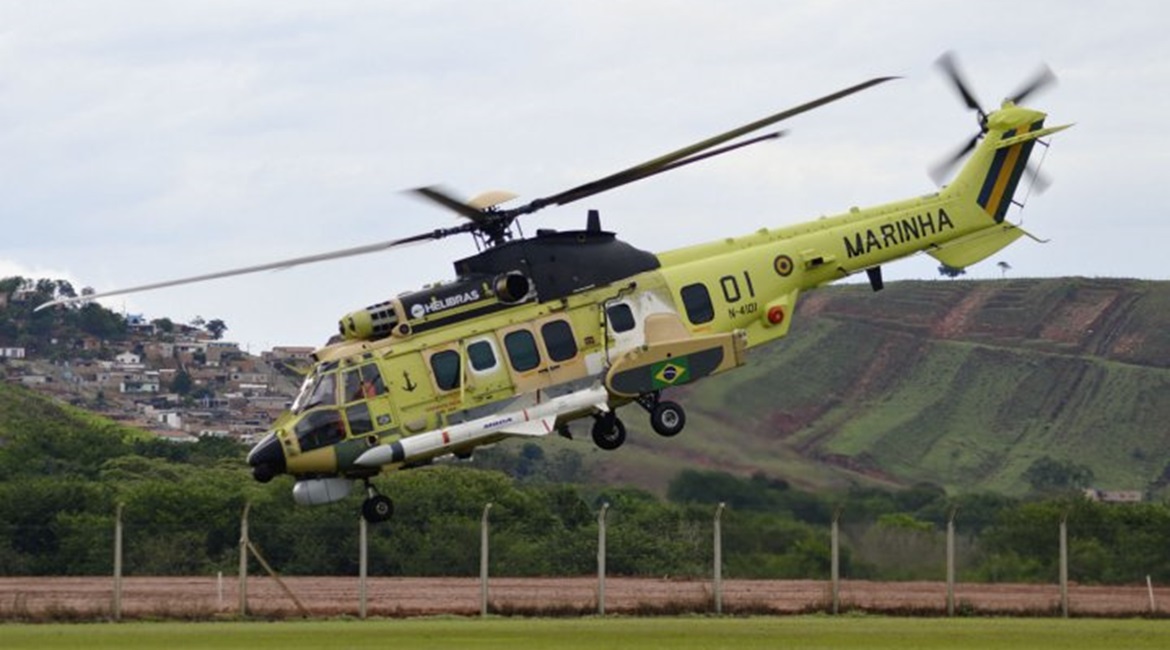 Helibras in 2016 conducted the initial flight for the first armed H225M helicopter to be delivered to the Brazilian Navy.