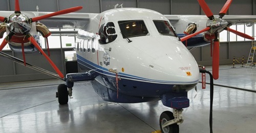 A PZL Mielec M28 light transport aircraft on which the C-145A is based. Estonia is to receive two such platforms to replace its Soviet-era An-2 'Colt' aircraft.