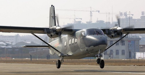 China's AVIC has partnered Malaysian companies on facilitating local production of the Y-12 transport aircraft (pictured).