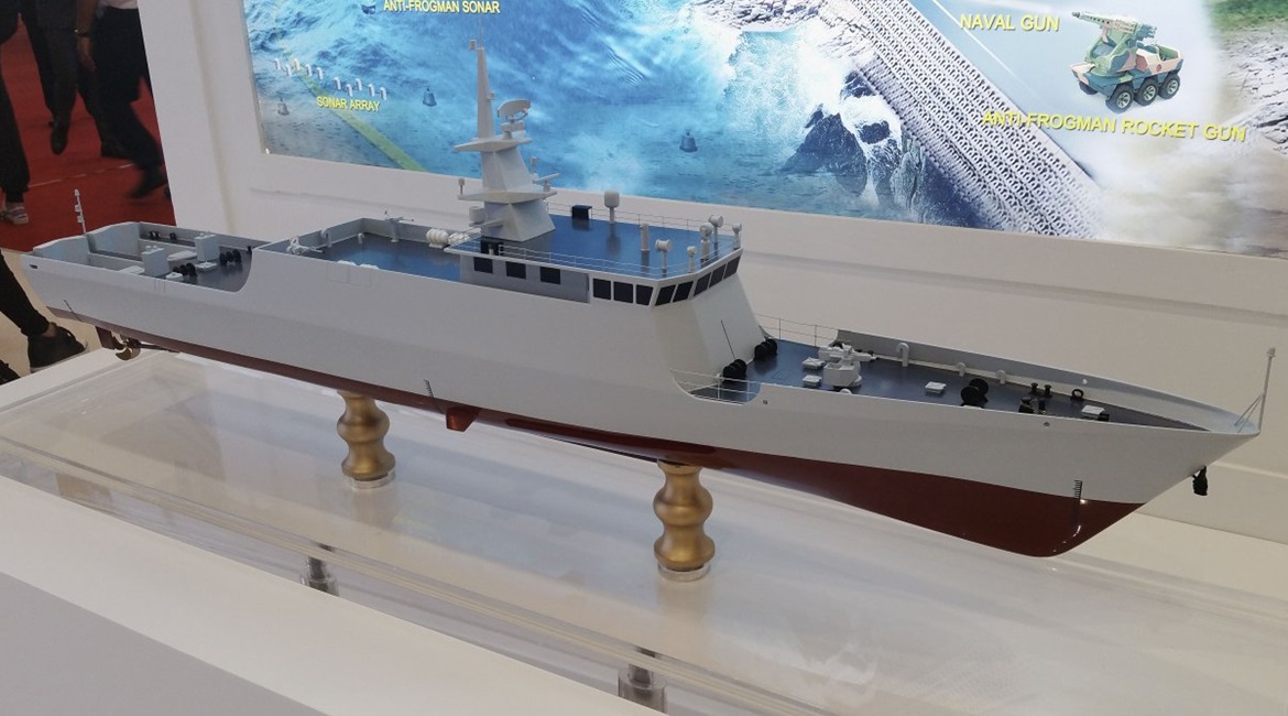 Malaysia's Boustead aims to secure a new partnership with the China Shipbuilding & Offshore International Company to support Chinese-built Littoral Mission Ships (pictured)