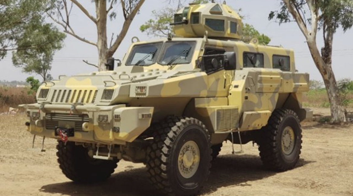 The Nigerian Air Force has acquired Paramount Group's Marauder MRAP.