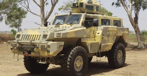 The Nigerian Air Force has acquired Paramount Group's Marauder MRAP.
