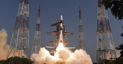 India's PSLV-C45 launch vehicle put EMISAT and 28 other satellites into orbit on 1 April.
