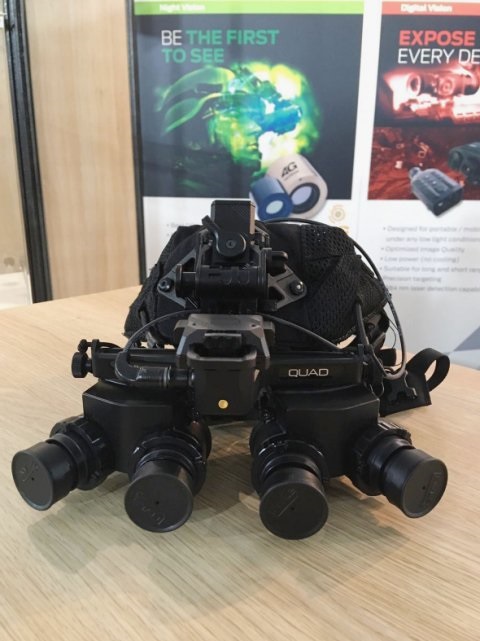 NVLS has launched the QuadEye panoramic night-vision device to provide special operations forces with enhanced situation awareness in zero- and low-light conditions.