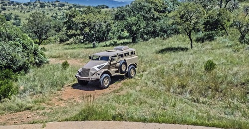 Although the Bruiser 112 has a low profile for an MRAP, its ground clearance is greater than that of the MaxxPro Plus. This is vital for increasing the survivability of the vehicle in a blast event.