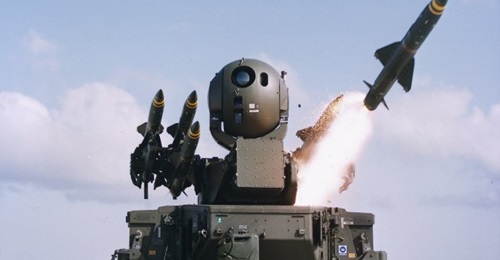 While the UK's ground-based air-defence assets, such as the Rapier surface-to-air missile system pictured, have been operated by the British Army for several years, control of them has been officially transferred from the Royal Air Force.