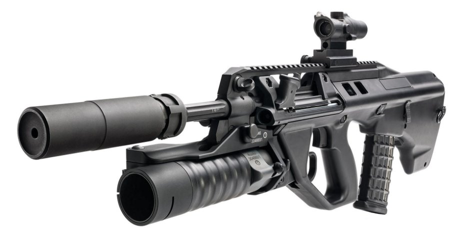Thales Australia and Indian company Kalyani have partnered to build in India a variant of Thales’ F90 assault rifle (pictured here) for the Indian Army. (Thales Australia)