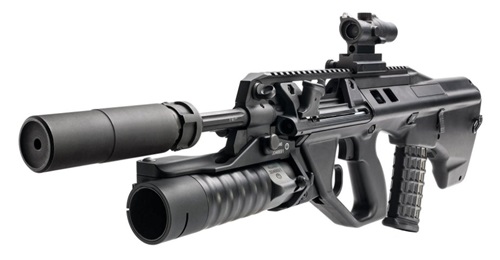 Thales Australia and Indian company Kalyani have partnered to build in India a variant of Thales' F90 assault rifle (pictured here) for the Indian Army.