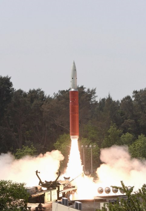 India successfully tested the BMD interceptor missile (seen here) on 27 March. The ASAT weapon was used to destroy an Indian satellite in low-Earth orbit.
