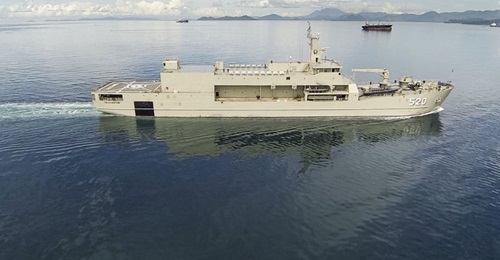 KRI  seen here during its sea trials. Indonesia has awarded a contract for an eighth and ninth vessel in the class.