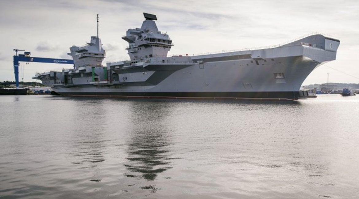 BAE Systems has confirmed that it has started talks with India about a possible joint programme featuring the UK company's Queen Elizabeth-class aircraft carrier (pictured).