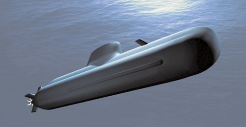 A computer-generated image of the Type 214 submarine, one of two boat types discussed in STM's presentation to the Indonesian Navy in February 2019.