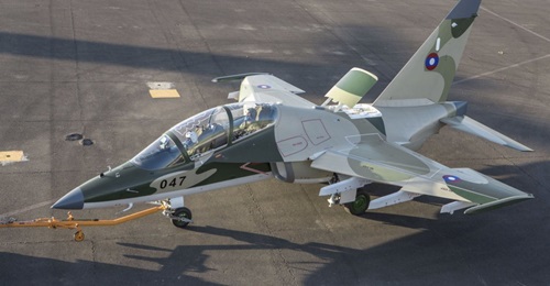 Russia is interested in supplying Malaysia its Yak-130 trainer/light attack aircraft (pictured here in Laos air force colours).