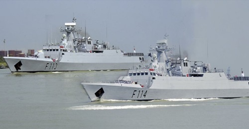 The final two Shadhinota (Type C13B)-class corvettes for the BN arrived at the naval base in Chittagong on 27 April, according to an ISPR statement.