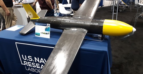 The NRL developed the Flying Sea Glider, a UUV that is capable of flying above water.